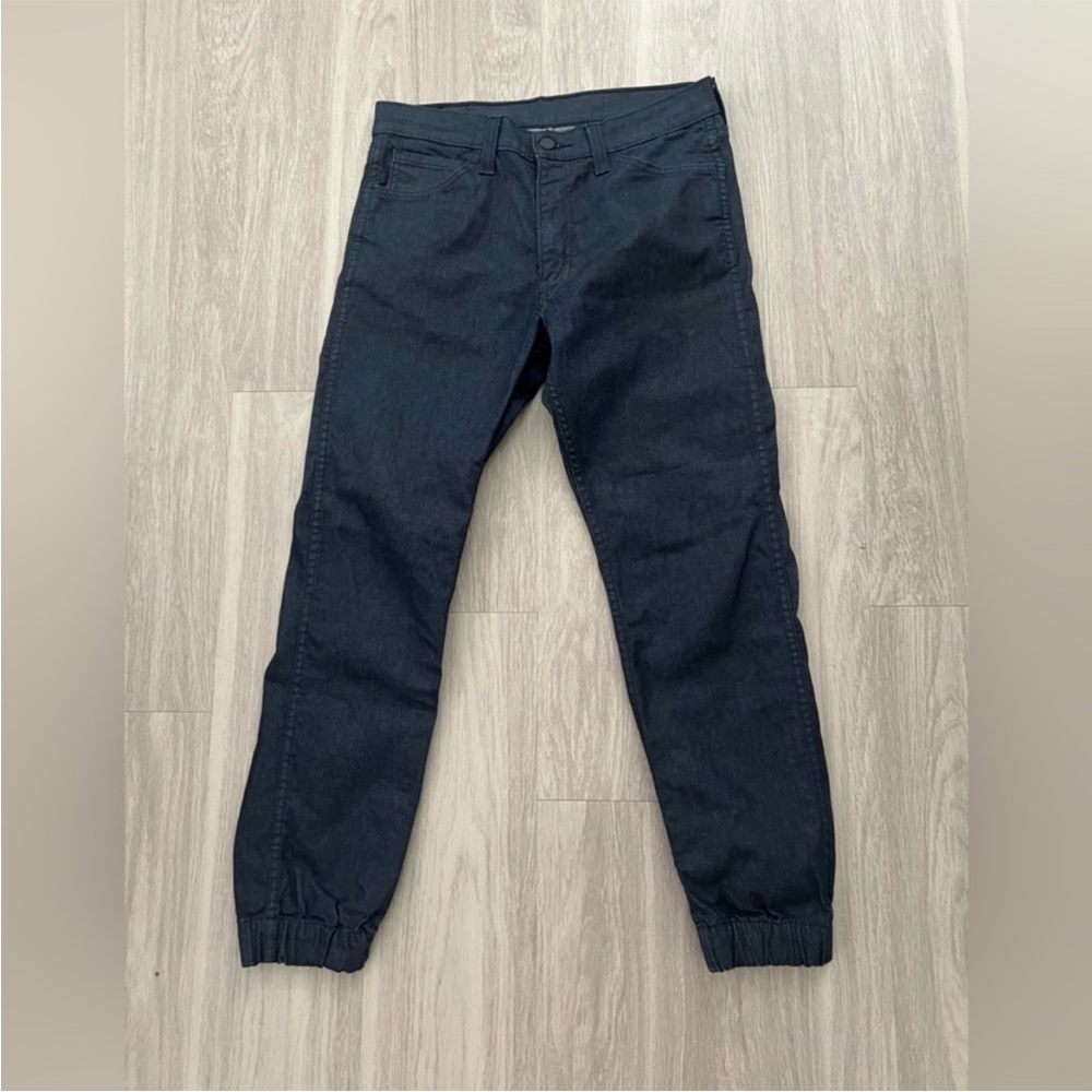 Levi’s Men’s Jogger Jeans 32x32 Dark Wash Tapered Stretch Denim